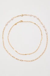 Talika Pearl Necklace 18K Gold